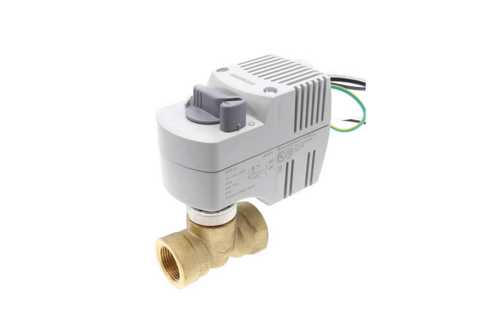 Siemens zone valve & actuator /w Spring Return MVI421.20/2 (3/4") BSP